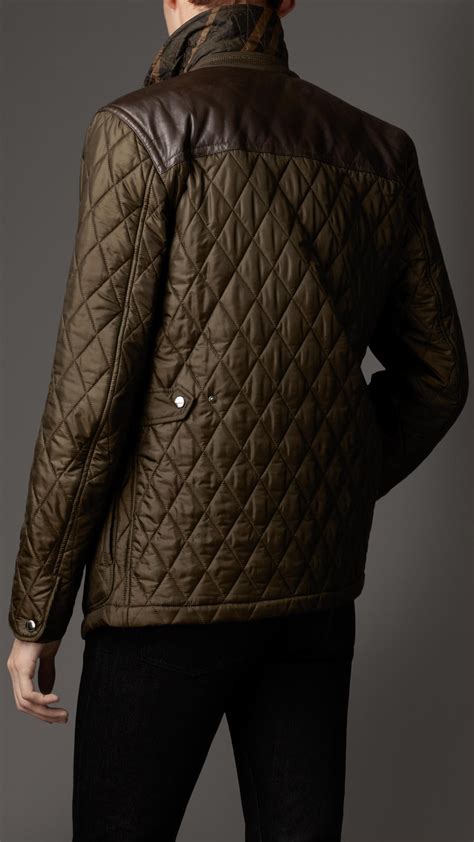 burberry olive mens jacket|Burberry men jacket on sale.